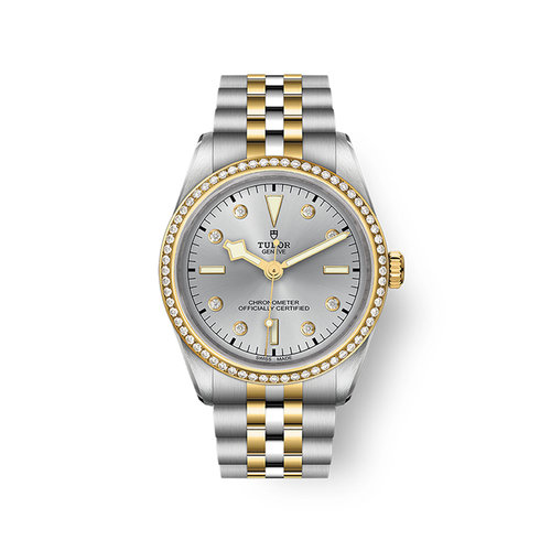Tudor Black Bay 36 in staal met geelgoud en diamant Leon Martens Juwelier Tudor Black Bay 36 in staal met geelgoud en diamant Leon Martens Juwelier