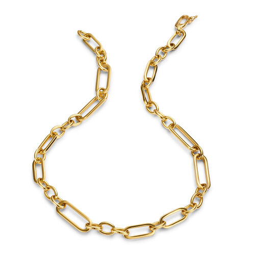 Leon Martens schakelcollier in geelgoud Leon Martens Juwelier Leon Martens schakelcollier in geelgoud Leon Martens Juwelier