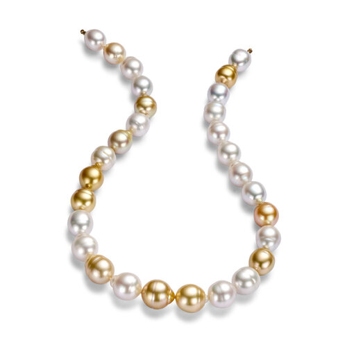 Leon Martens parelcollier met gekleurde barokparels Leon Martens Juwelier Leon Martens parelcollier met gekleurde barokparels Leon Martens Juwelier