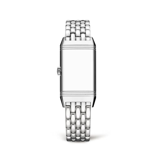 Jaeger-LeCoultre Reverso one monoface in staal met diamant Leon Martens Juwelier