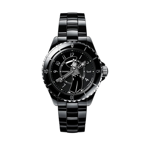 Chanel J12 Mademoiselle J12 La Pausa in keramiek met staal Leon Martens Juwelier