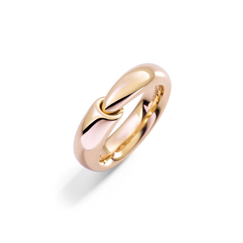 Vhernier  Calla The One ring in roségoud Leon Martens Juwelier