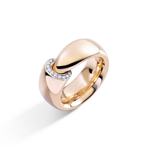 Vhernier  Calla The One ring Leon Martens Juwelier