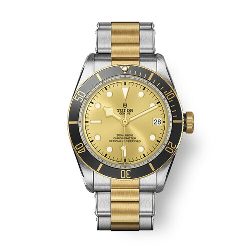 Tudor Black Bay in staal met geelgoud Leon Martens Juwelier Tudor Black Bay in staal met geelgoud Leon Martens Juwelier