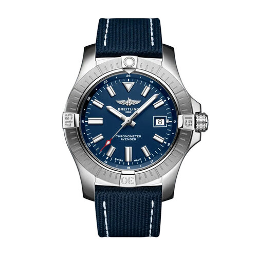 Breitling Avenger Automatic 43 in staal Leon Martens Juwelier