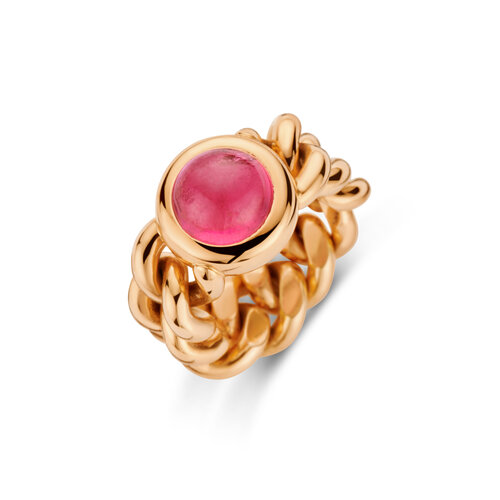 IsabelleFa ring in roségoud met roze toermalijn Leon Martens Juwelier IsabelleFa ring in roségoud met roze toermalijn Leon Martens Juwelier
