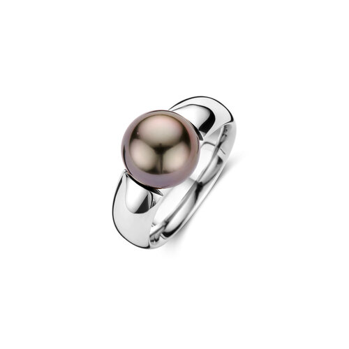 Leon Martens parelring in witgoud met Tahiti parel Leon Martens Juwelier Leon Martens parelring in witgoud met Tahiti parel Leon Martens Juwelier