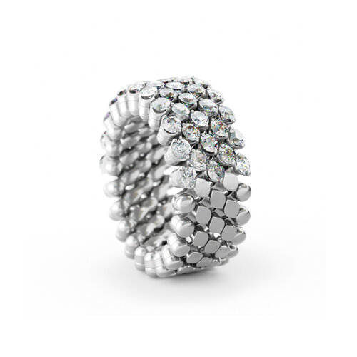 Serafino Consoli Brevetto multi sizable ring Leon Martens Juwelier