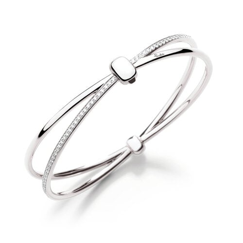 Pomellato Together armband in witgoud met diamant Leon Martens Juwelier