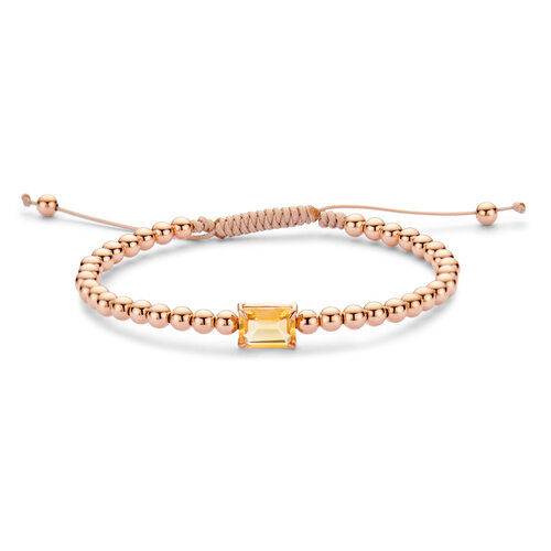 Leon Martens armband in roségoud met citrien Leon Martens Juwelier