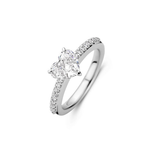 Leon Martens solitair ring in witgoud met diamant Leon Martens Juwelier Leon Martens solitair ring in witgoud met diamant Leon Martens Juwelier