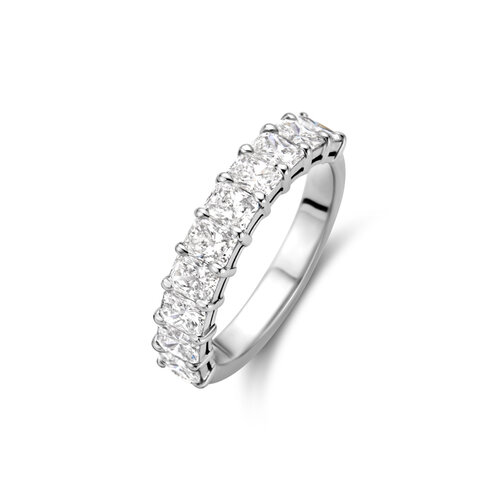 Leon Martens alliance ring in witgoud met diamant Leon Martens Juwelier