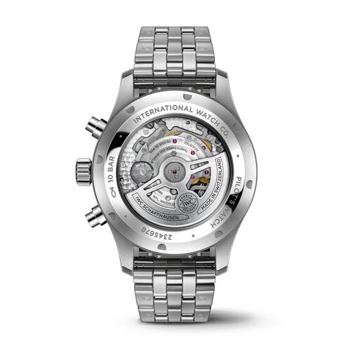 IWC Pilot's Watch chronograph 43 in staal Leon Martens Juwelier
