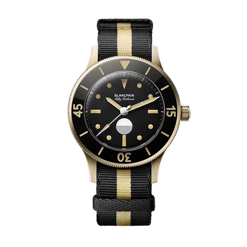 Blancpain Fifty Fathoms 70th Anniversary Act 3 in brons goud Leon Martens Juwelier