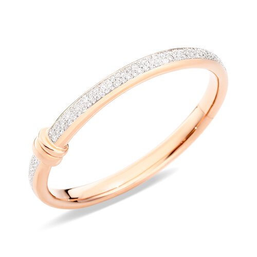 Pomellato Iconica armband in roségoud met diamant Leon Martens Juwelier