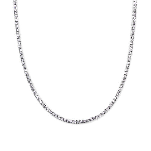 Leon Martens collier in witgoud met diamant Leon Martens Juwelier