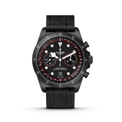 Pelagos FXD Chrono Cycling Edition in zwart koolstofcomposiet