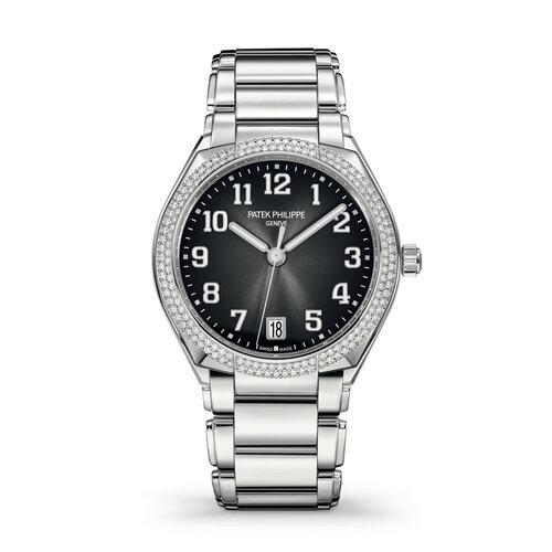 Patek Philippe Twenty~4 in staal met diamant Leon Martens Juwelier