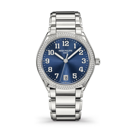Patek Philippe Twenty~4 in staal met diamant Leon Martens Juwelier