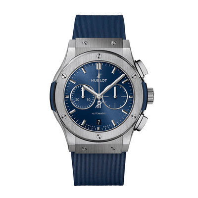 Classic Fusion Chronograph Titanium Blue Hublot