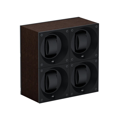 Swiss Kubik Masterbox watch winder in wengé hout Leon Martens Juwelier