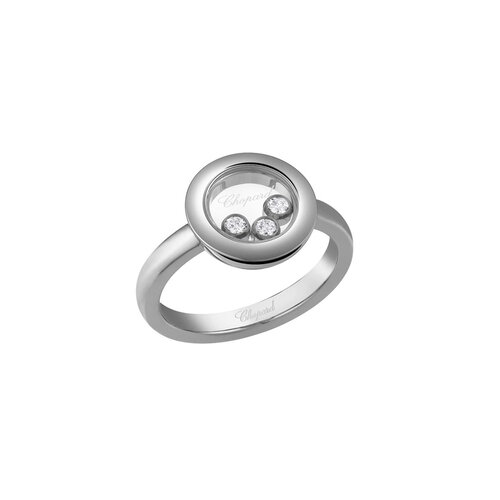 Chopard Happy Diamonds Icons ring in witgoud met diamant Leon Martens Juwelier