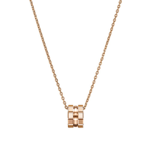 Chopard Ice Cube Medium collier in roségoud Leon Martens Juwelier