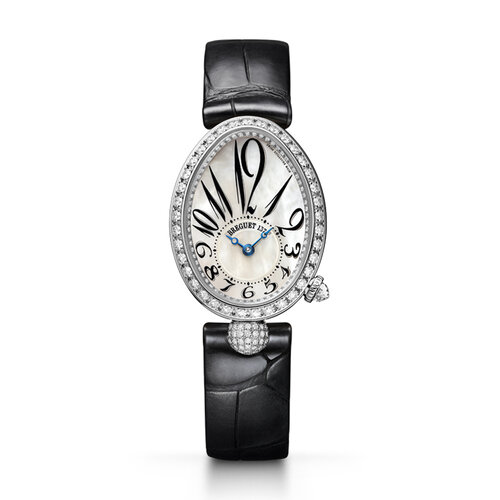 Breguet Reine de Naples 8928 in witgoud met diamant Leon Martens Juwelier Breguet Reine de Naples 8928 in witgoud met diamant Leon Martens Juwelier