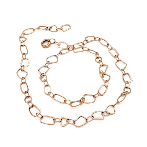 Mattioli Puzzle Bikini collier in roségoud Leon Martens Juwelier