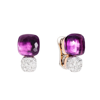 Pomellato Nudo Solitaire oorsieraden Pomellato Nudo Solitaire oorsieraden