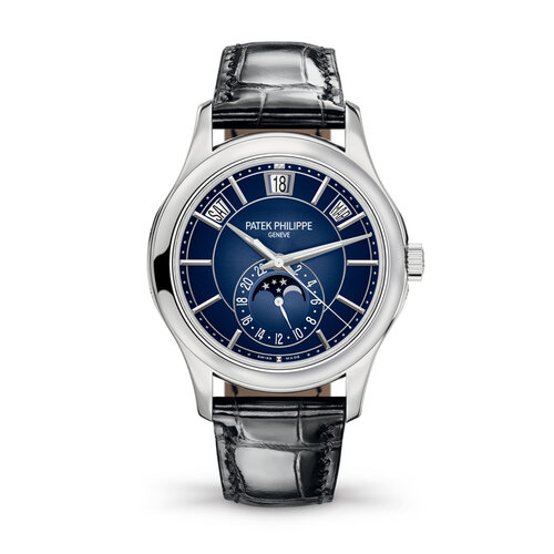 Patek Philippe Complications Annual Calendar in witgoud Leon Martens Juwelier