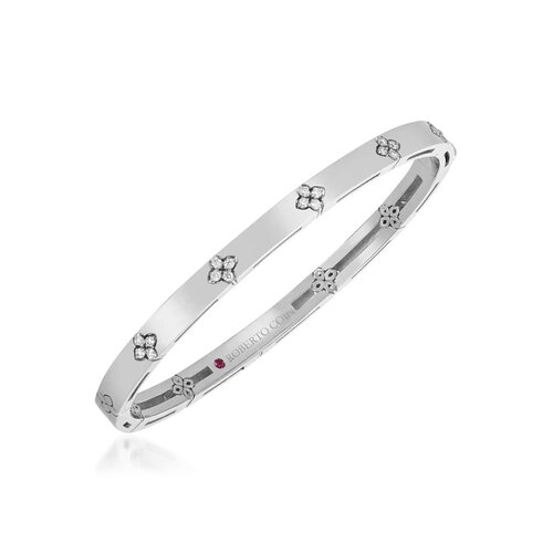 Roberto Coin  Love in Verona armband in witgoud met diamant Leon Martens Juwelier