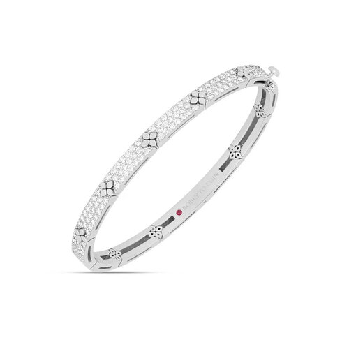 Roberto Coin  Love in Verona armband in witgoud met diamant Leon Martens Juwelier