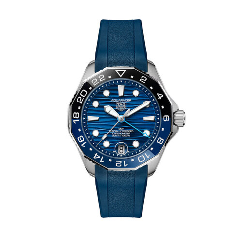 TAG Heuer Aquaracer Professional 300 GMT in staal Leon Martens Juwelier