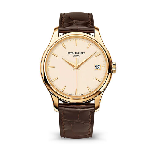 Patek Philippe Calatrava Date in geelgoud Leon Martens Juwelier