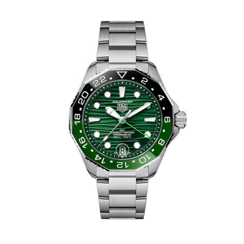TAG Heuer Aquaracer Professional 300 GMT in staal Leon Martens Juwelier