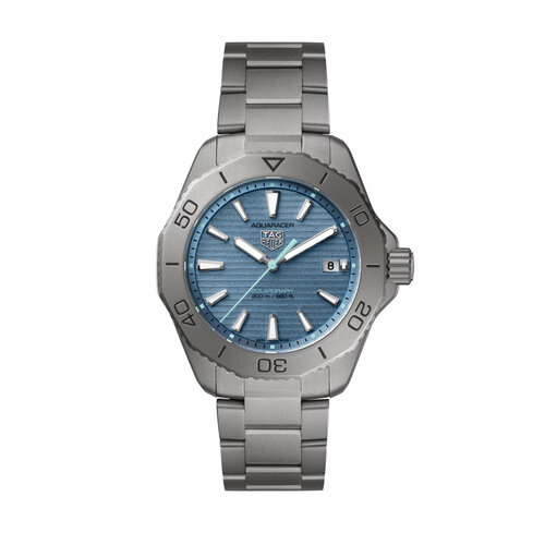TAG Heuer Aquaracer Professional 200 Solargraph in titanium Leon Martens Juwelier