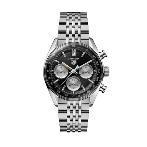 TAG Heuer Carrera Chronograph in staal Leon Martens Juwelier