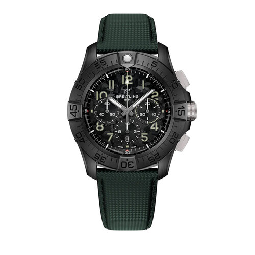 Breitling Super Avenger B01 Chronograph 46 Night Mission in keramiek Leon Martens Juwelier