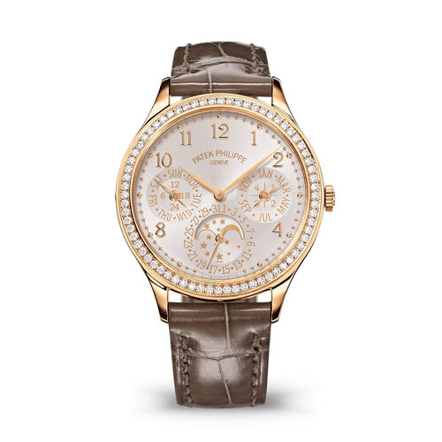 Patek Philippe Grand Complications Perpetual Calendar Moon in roségoud met diamanten Leon Martens Juwelier