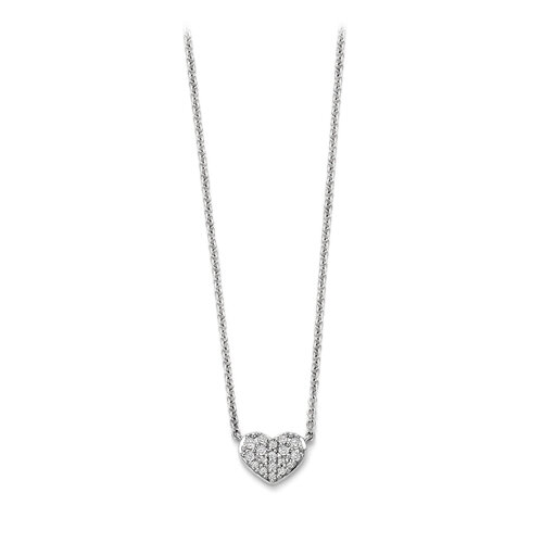 Leon Martens collier in witgoud met diamanten Leon Martens Juwelier