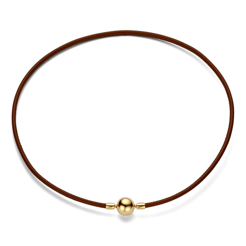 Leon Martens Collier met bolsluiting Leon Martens Juwelier