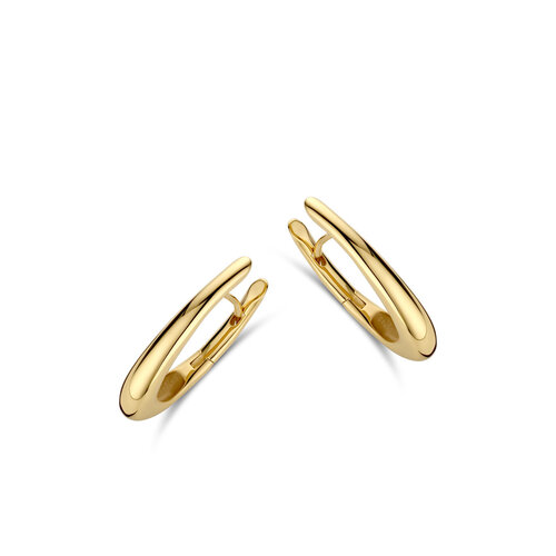 Leon Martens oorsieraden in geelgoud Leon Martens Juwelier