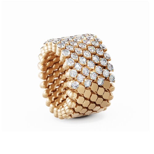 Serafino Consoli Brevetto multi sizable ring Leon Martens Juwelier