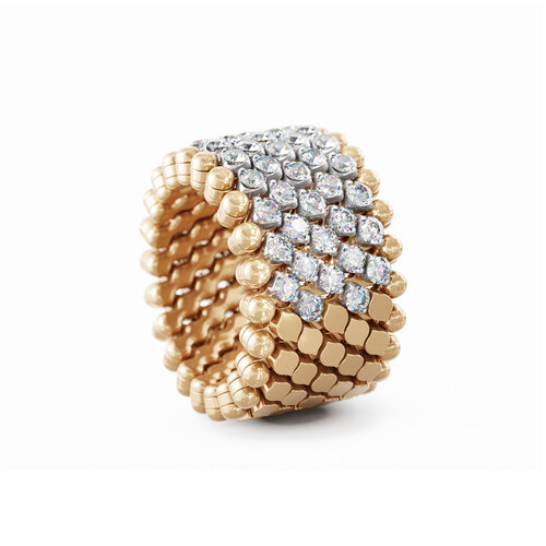 Serafino Consoli Brevetto multi sizable ring Leon Martens Juwelier