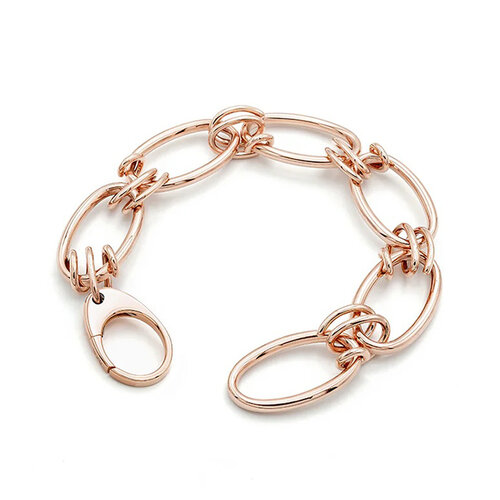 Mattioli Hiroko schakelarmband in roségoud Leon Martens Juwelier