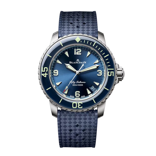 Blancpain Fifty Fathoms Automatique in titanium Leon Martens Juwelier