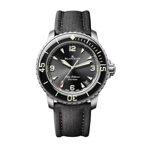 Blancpain Fifty Fathoms Automatique in titanium Leon Martens Juwelier