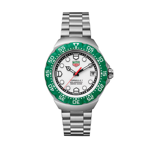 TAG Heuer Formula 1 Solargraph in staal Leon Martens Juwelier