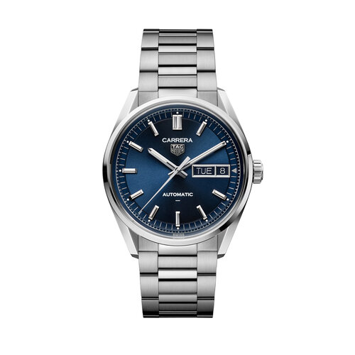 TAG Heuer Carrera Day-Date in staal Leon Martens Juwelier